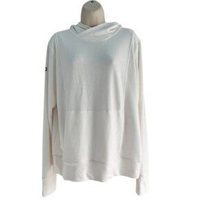 Marmot Women's Sz L Tallac Cream Hoodie Hooded Pullover Shirt